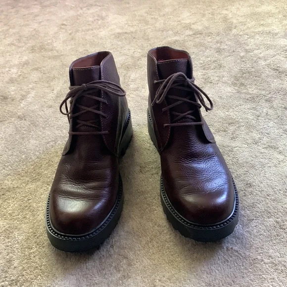 Vintage Clarks Chunky Ankle Boots - Women’s Size 7 - Picture 4 of 4